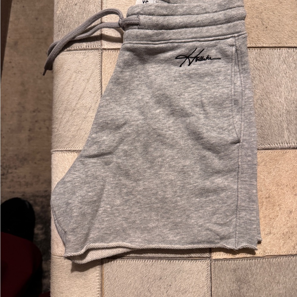 Hollister Light Gray Athletic Shorts